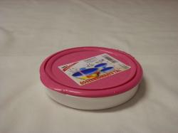 Összenyomható tál, műanyag 0,9 liter pink (1602)