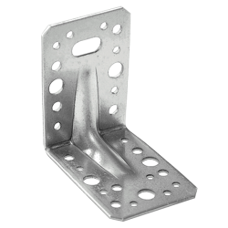 DMX sarokösszekötő lemez erős. állítható  90 x 90 x 65 / 2,5 mm horganyzott (3217560)