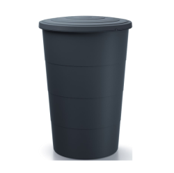 Smooth esővízgyűjtő tartály 160L, csappal, antracit (16670)