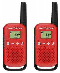 Motorola TALKABOUT T42 PMR walkie talkie, piros (MOT-506-999)