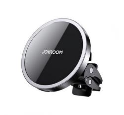 JOYROOM autós tartó (szellőzőre, 360°, 15W, wireless, MagSafe) FEKETE