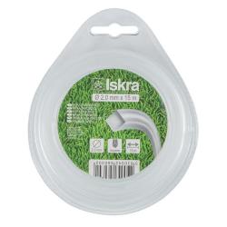 ISKRA műanyag vágószál 2mm x 15m, négyzet