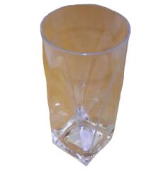 Metszett műanyag pohár magas (131)