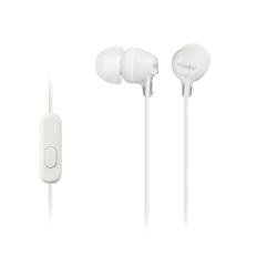 Sony fülhallgató SZTEREO (3.5mm jack, mikrofon, felvevő gomb) FEHÉR