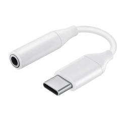 Samsung adapter kábel (3.5mm jack aljzat - Type-C) FEHÉR
