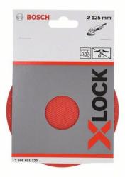 Bosch X-LOCK Gumitányér 125 mm tépőzáras o 125 mm (2608601722)