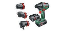 Bosch Advanced Drill 18 akkus kétfokozatú fúrócsavarozó 2 akkuegység(06039B5008)