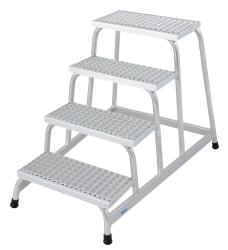 Krause Stabilo szerelődobogó rácsos lépcsőfokkal 1x4 (805348)