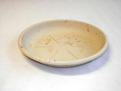 Virágtartó alátét, 29 cm, drapp, környezetbarát anyagból (366-1Fa)