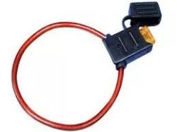 Késes maxi biztosíték tartó vezetékkel, vízmentes foglalattal (S1038-9)