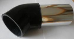 Légszűrő könyök fekete, 76mm, LG-JL-6021BK (60211)