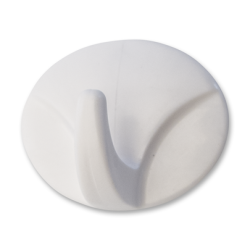 Fogas öntött műanyag ovális 25x32 mm fehér (3515113)