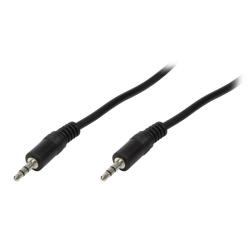 Logilink CA1053 audiokábel, 3,5 mm-es 3-Pin/M   3,5 mm-es 3-Pin/M, 10 m