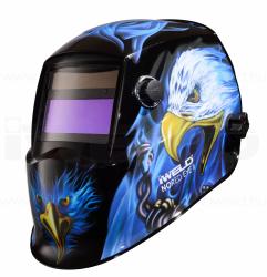 Iweld Nored Eye 3 automata hegesztő fejpajzs (kék-sas)