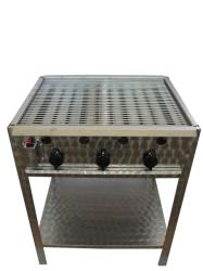 BGS-3 háromégős álló grillező készülék, földgáz üzemű