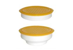 Összenyomható tál, műanyag 0,9 liter sárga (1602)