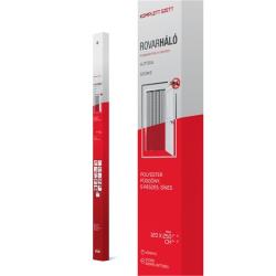 Rovarvédő függöny poliészter 5 részes 120x250 cm szürke erkélyajtóra (8911328)