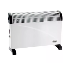 Bravo ventilátoros elektromos konvektor 2000W, fehér (B-4467)