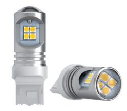 Canbus LED izzó, 10-30V, 7,5W, 2db/csomag (Smd-T20-12smd)