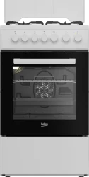 Beko FSE52120DWO kombinált tűzhely, 50 cm, fehér