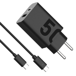 Motorola telefon töltő USB-A és USB-C kábellel, 50W (MOT-2051-999)