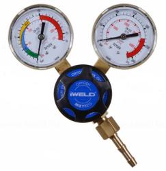 Iweld Mikyreg Oxigén palack nyomáscsökkentő 230/10 bar, 2 manométerrel
