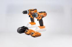 Villager VLN 3220+VLN 3420 FUSE akkus fúró+ütvecsavarozó szettben (066251)