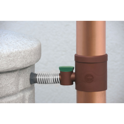 Premier Tech ereszcsatorna szűrő csappal, barna (2000110)