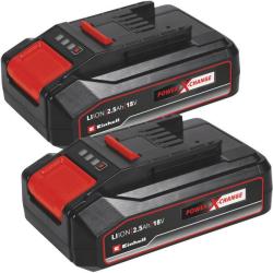 Einhell PXC Twinpack akkumulátor 2,5Ah, 18V, 2db/csomag (EIN-4511524)