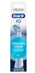 Oral-B iO Ultimate Clean fogkefefej 4db, fehér (10PO010456)