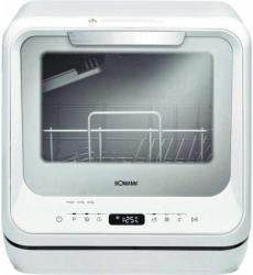 Bomann TSG 5704 mini mosogatógép, fehér