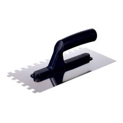 Extol Premium rozsdamentes glettelőkanál műanyag nyéllel, 270x128x80mm (84638)