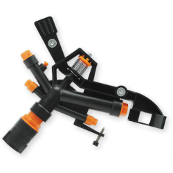 Bradas Black Line 5 fúvókás pulzáló öntözőfej, Aqua Jet befűző 1