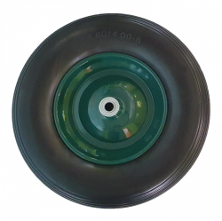 Kerék szétszedhető talicskához tömör fémfelnis 4.00-8 csapágyas 1 db (16275)