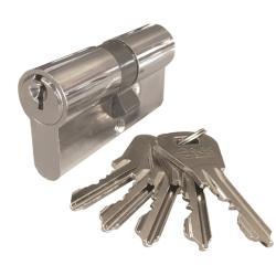 Elzett zárbetét  XT  30/30mm 5 kulcs nikkel (3286632)