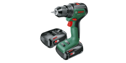 Bosch Universal Drill 18V-60 akkus kétfokozatú fúrócsavarozó 2 akkuegység (06039D7002)
