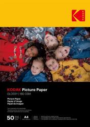 KODAK Picture fotópapír - High Gloss 180g, A4, 21x29,7cm, 50db (KO-9891264)