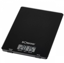 Bomann KW 1515 CB konyhai mérleg, fekete
