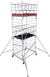 Krause Monto ProTec XXL System széles alumínium gurulóállvány, 6,3 m (945136)