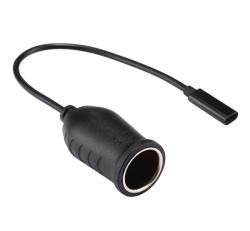 Autós töltő átalakító Type-C aljzat (18-20V, 60-100W) FEKETE