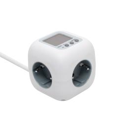 Home (CUBE2P) kocka elosztó, fogyasztásmérővel