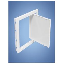 Szervizajtó 200x300mm műanyag fehér (3364677)