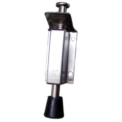 Ajtókitámasztó rugós  14cm inox (3431810)