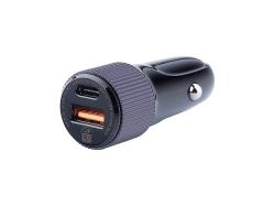 MYWAY 12 / 24V autós töltő, 36W USB-C PD + QC3.0 CM63015