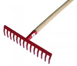 Lemez gereblye 10-es, nyelezett (10398)