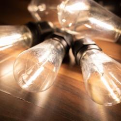 Home Sorolható party fényfüzér, Filament LED 