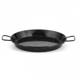 Garcima 22 cm-es zománcozott paella sütőtál, szeletsütő