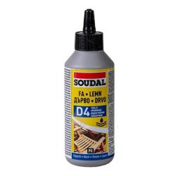SOUDAL faragasztó 66A D4 poliuretán 250 g (8912581)