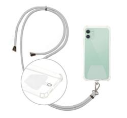 Nyakpánt (univerzális, tokba helyezhető szilikon tartó rész, szövet) VILÁGOSSZÜRKE