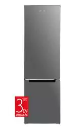 Navon alulfagyasztós kombinált hűtőszekrény inox (H 264F X)